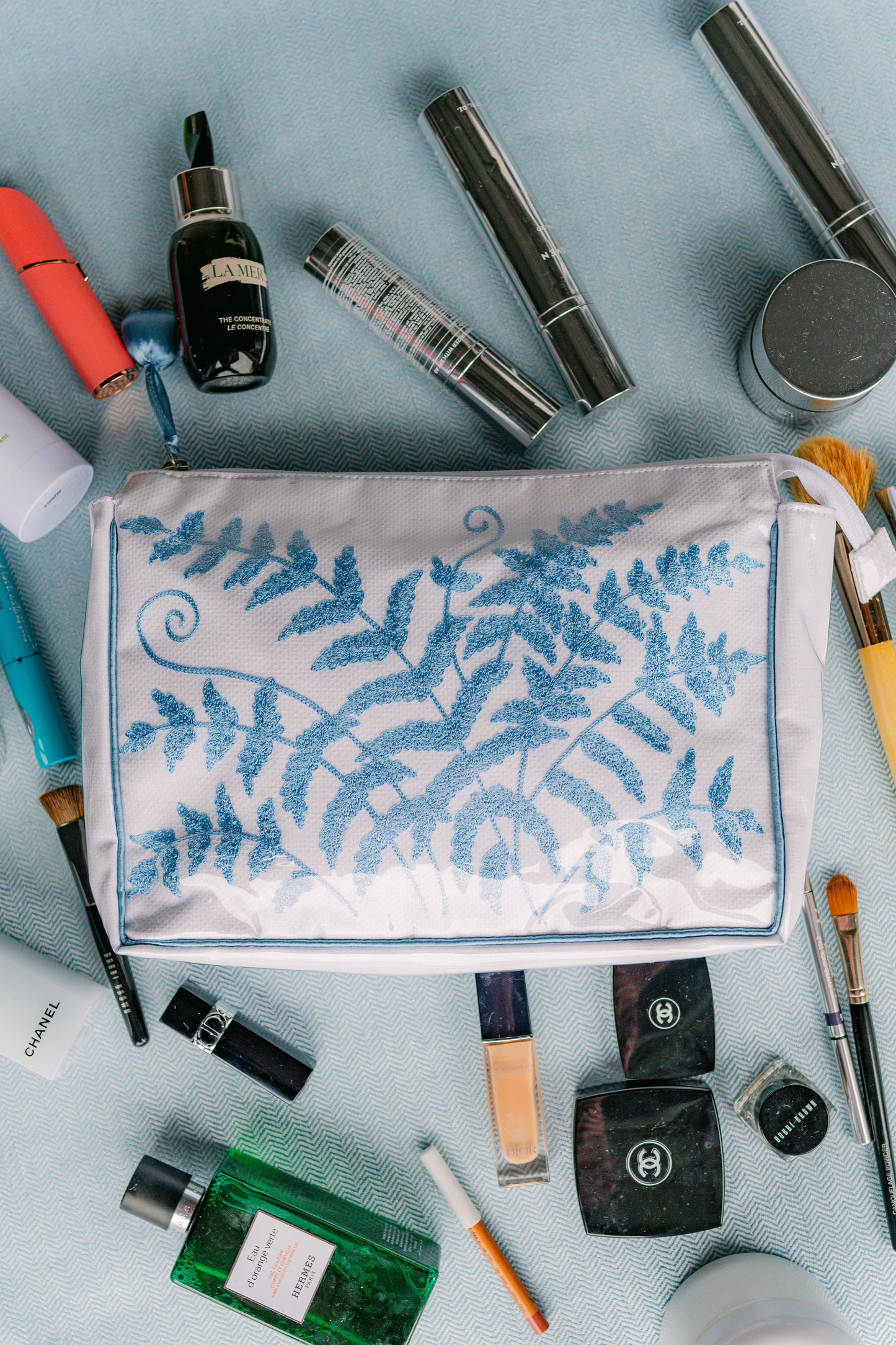 Fern Large Makeup Bag
