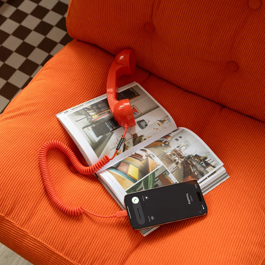 Alarm Red Native Union POP Phone