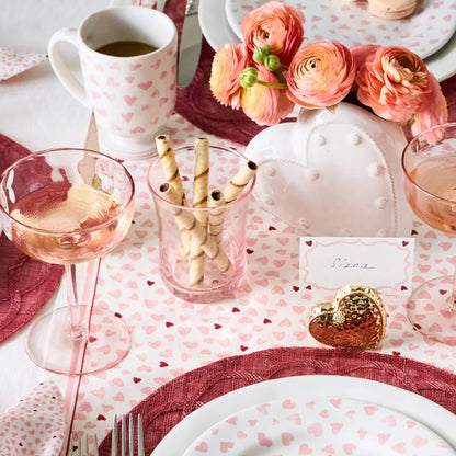 Juliska Provence Glass Blush Pink Small Tumbler