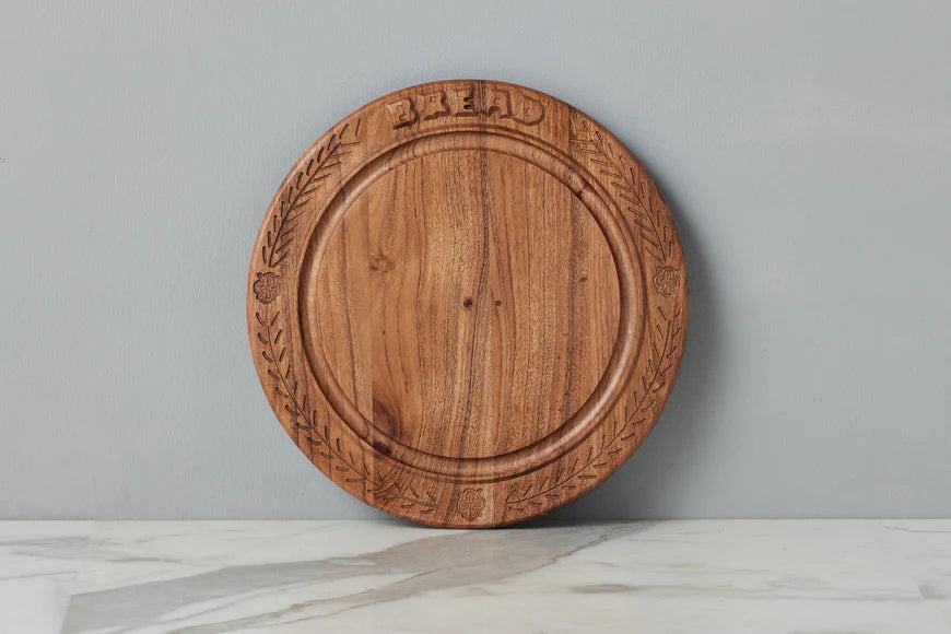 "Bread" Vintage English Bread Board, Small