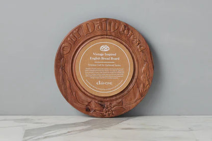 "Our Daily Bread" Vintage English Bread Board, Medium