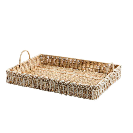 Juliska Provence Rattan Rectangle Tray