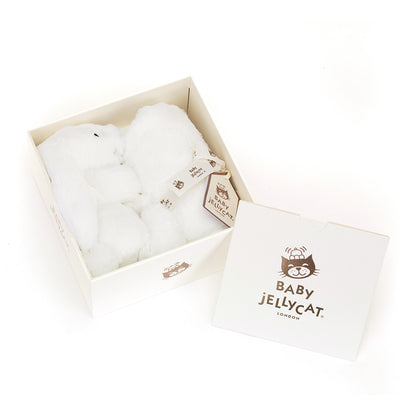 Bashful Luxe Bunny Luna Soother in Gift Box, Jellycat