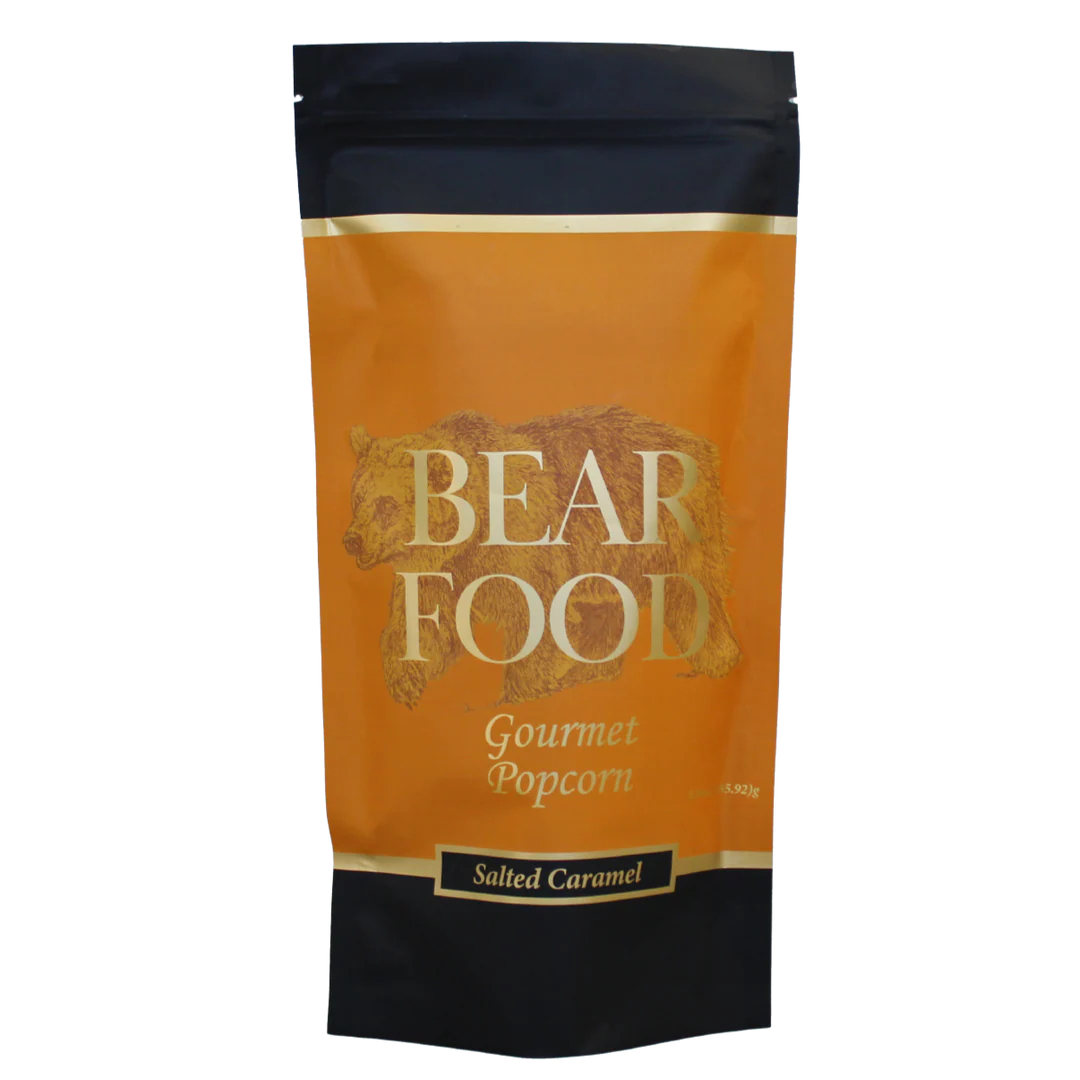 Bear Food Salted Caramel Gourmet Popcorn