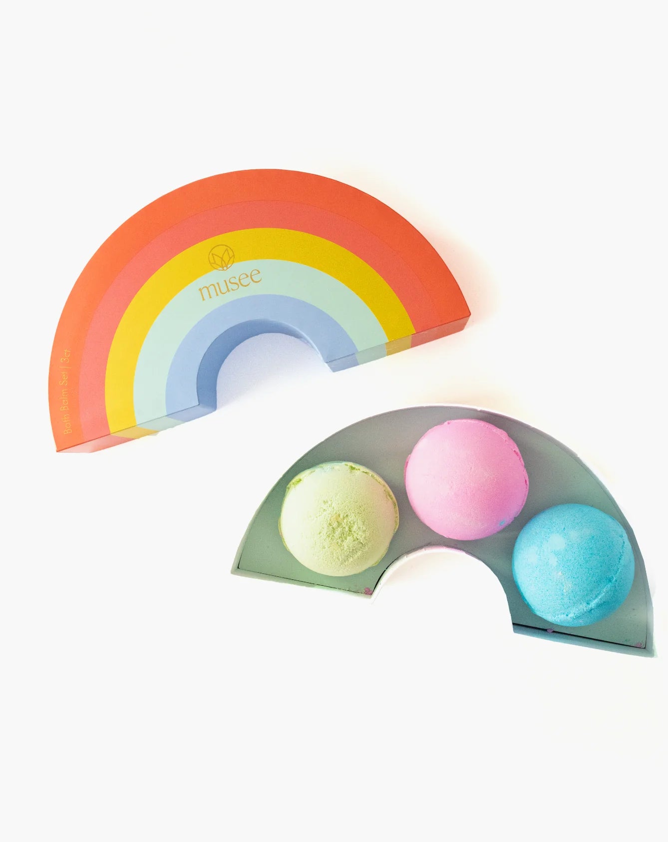 Musee Rainbow Bath Balm Set