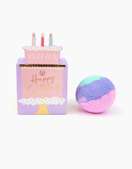 Musee Birthday Cake Boxed Balm Set
