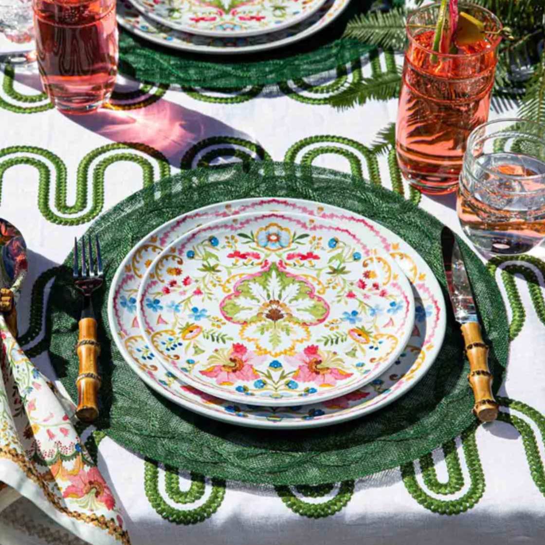 Juliska Sofia Melamine Dinner Plates