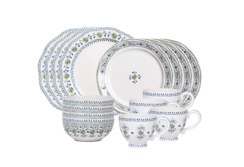 Juliska Villa Seville Chambray Salad/Dessert Plate