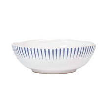 Load image into Gallery viewer, Sitio Stripe Coupe Bowl in Delft Blue - Juliska