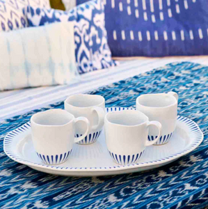 Sitio Stripe Mug in Delft Blue - Juliska