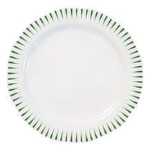 Load image into Gallery viewer, Sitio Stripe Salad/Dessert Plate in Basil - Juliska