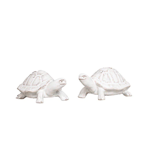 Juliska Clever Creatures Turtle Salt & Pepper Set