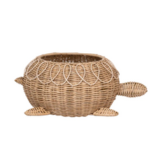 Load image into Gallery viewer, Provence Rattan Turtle Bowl in Whitewash - Juliska