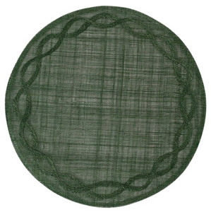 Tuileries Garden Placemat in Basil - Juliska