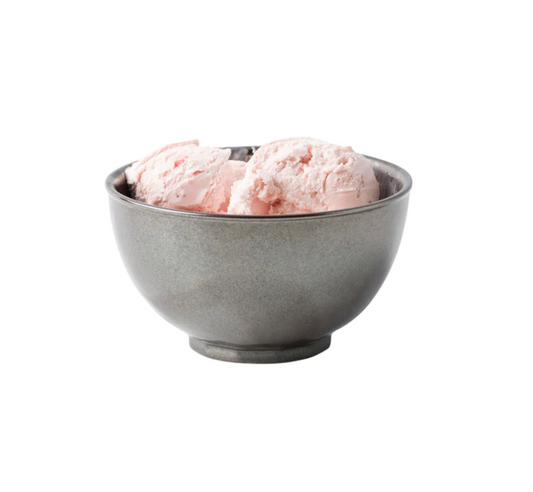 Juliska Pewter Stoneware Ice Cream/Cereal Bowl