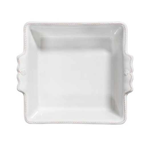 Juliska Berry & Thread Whitewash Square Baker