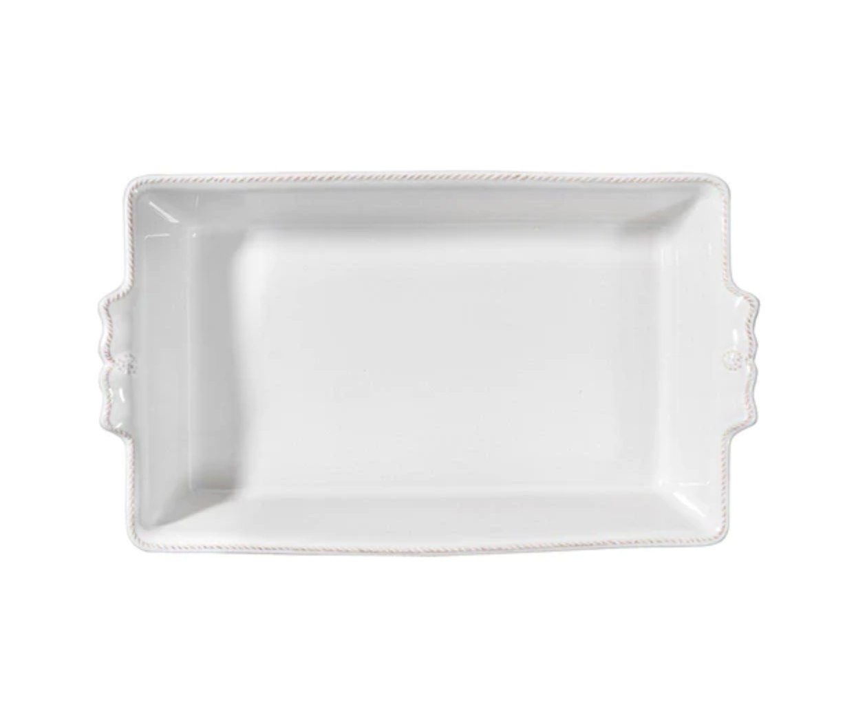 Juliska Berry & Thread Whitewash 13" Rectangular Baker