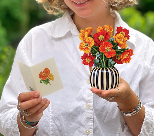 FreshCut PaperPop Up Mini French Poppies