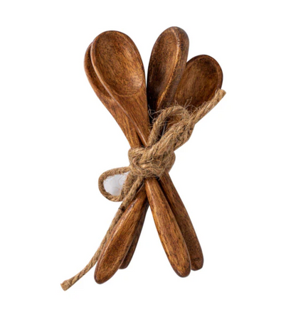 Juliska Bilbao Wood Petite Spoons (Set of 4)