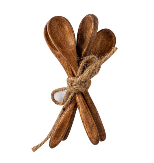 Juliska Bilbao Wood Petite Spoons (Set of 4)