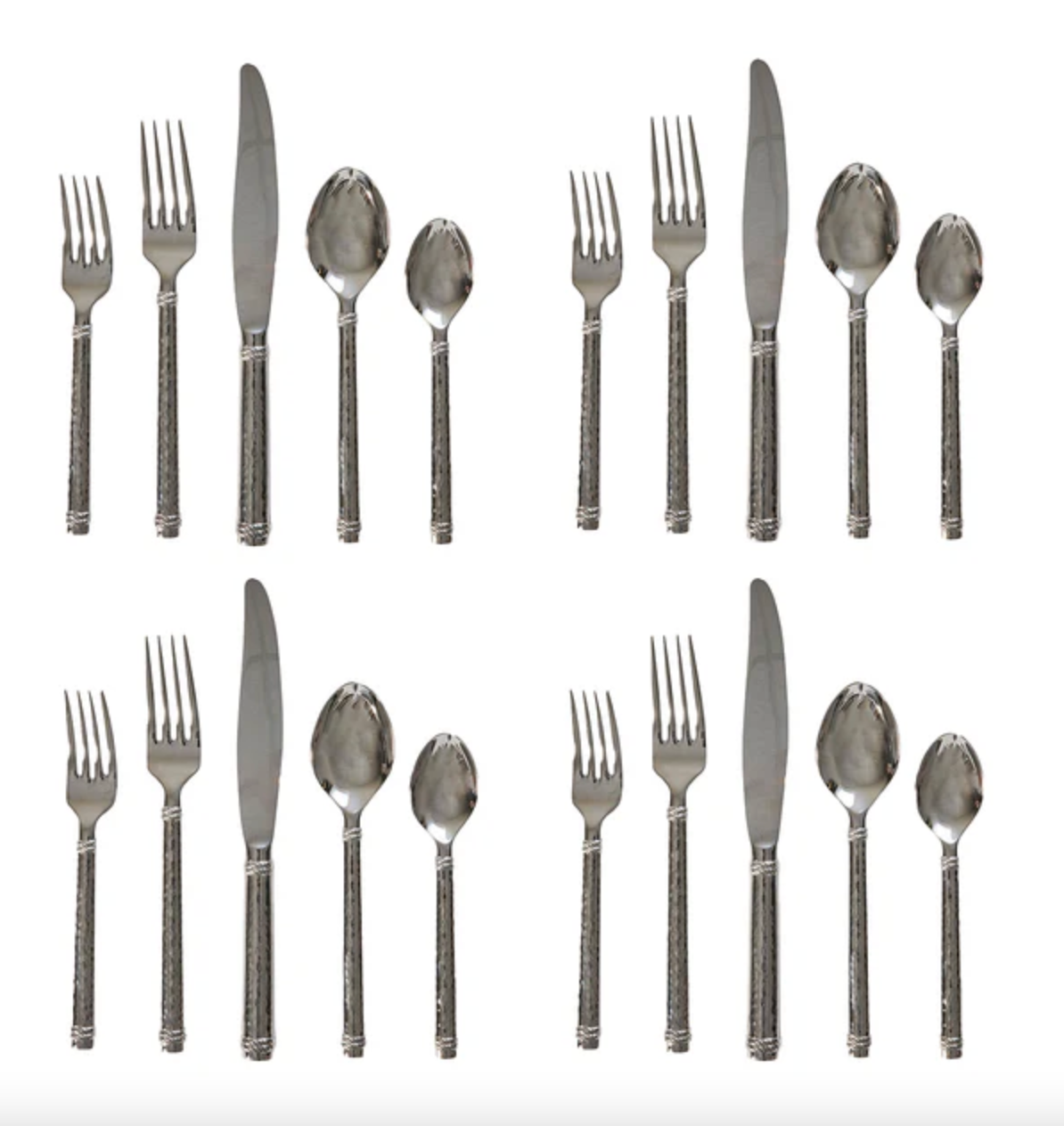Juliska Polished Graham 20pc Place Setting