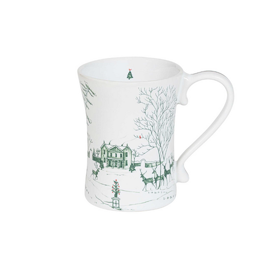 Juliska Country Estate Winter Frolic Evergreen Mug