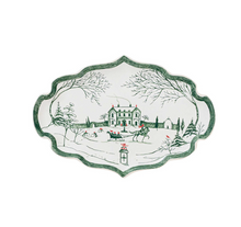 Load image into Gallery viewer, Country Estate Winter Frolic Gift Tray in Evergreen