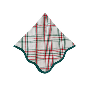 Merry Tartan Napkin - Set of 4