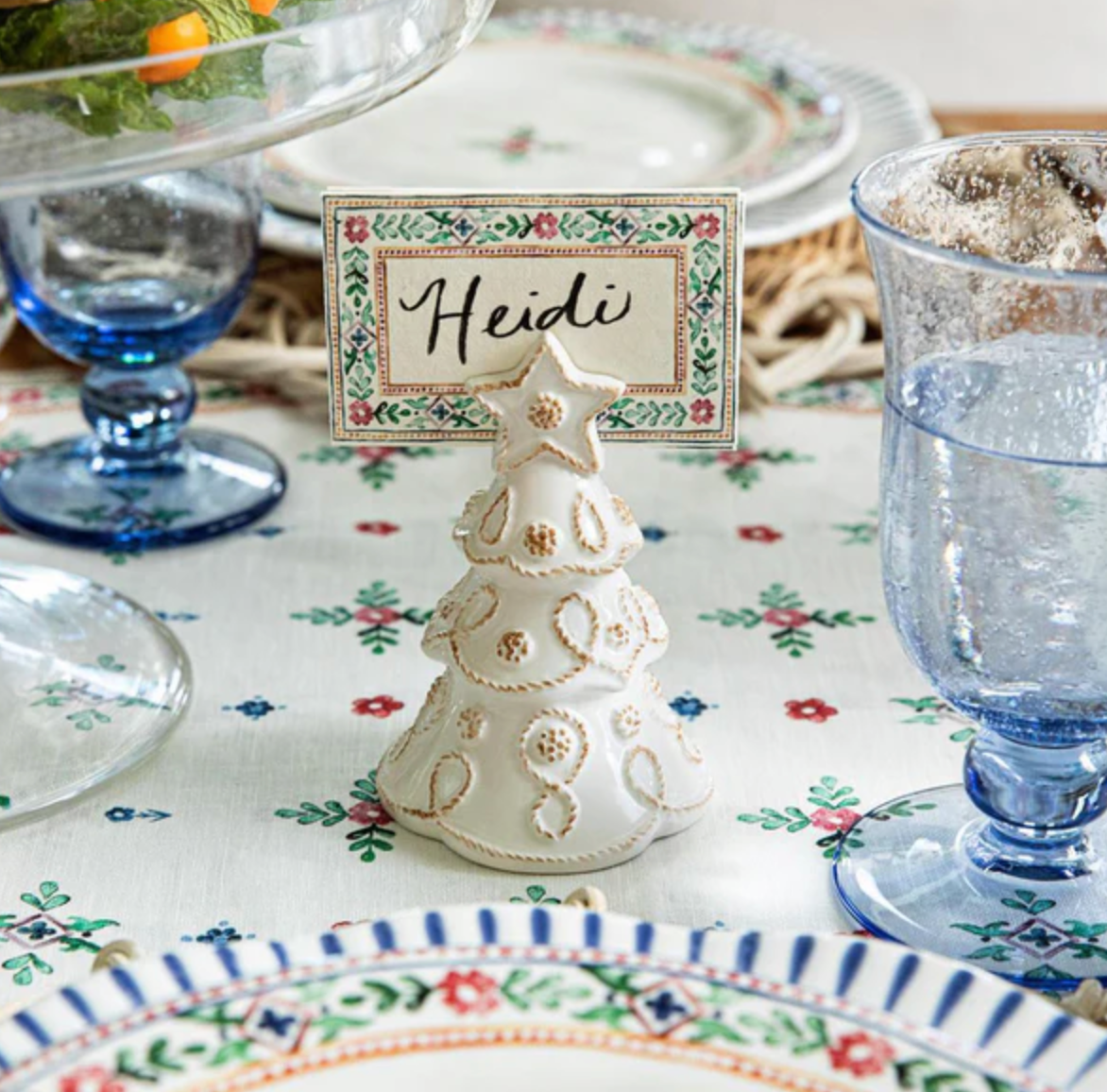 Juliska Berry & Thread Whitewash Tree Place Card Holders (Set of 4)