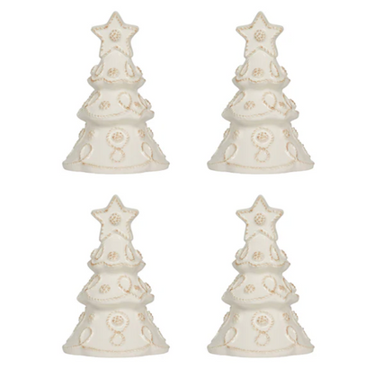 Juliska Berry & Thread Whitewash Tree Place Card Holders (Set of 4)