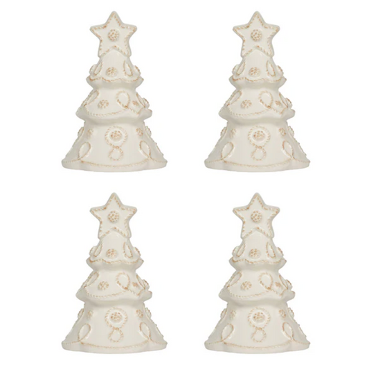 Juliska Berry & Thread Whitewash Tree Place Card Holders (Set of 4)