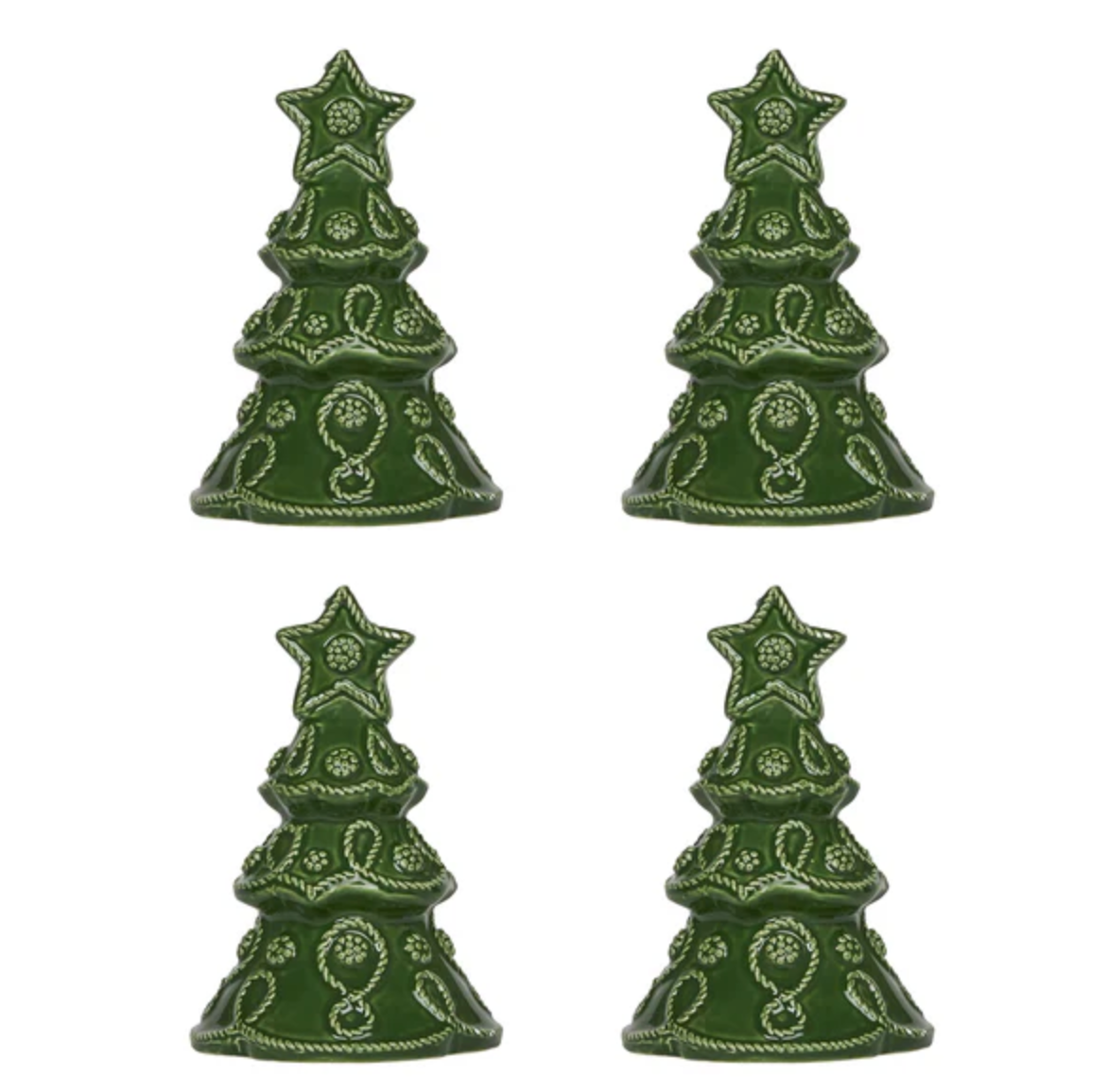 Juliska Berry & Thread Basil Tree Place Card Holders (Set of 4)