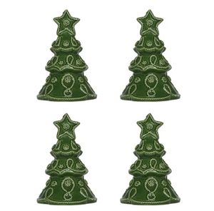 Set of 4 Berry & Thread Tree Place Card Holder in Basil