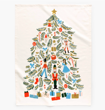 Rifle Paper Co. Christmas Tree Tea Towel