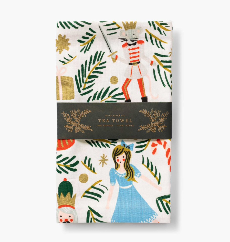 Rifle Paper Co. Christmas Tree Tea Towel