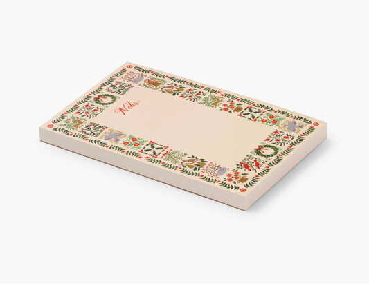 Rifle Paper Co. Christmastide Holiday Notepad