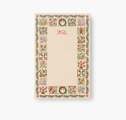 Rifle Paper Co. Christmastide Holiday Notepad