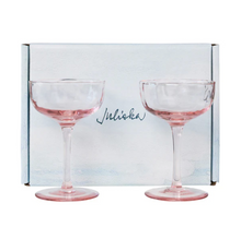 Load image into Gallery viewer, Puro Cocktail Coupes in Blush (Boxed Set of 2), Juliska