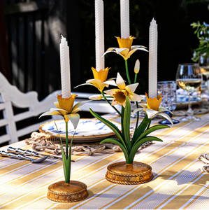 Meadow Walk Daffodil Centerpiece - Juliska