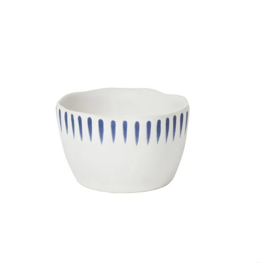 Sitio Stripe Delft Blue Ramekin - Juliska