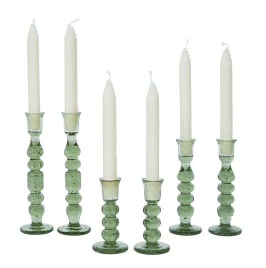 Provence Candlestick in Basil, Set of 2 - Juliska