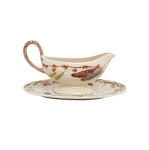 Forest Walk Sauce Boat and Stand - Juliska