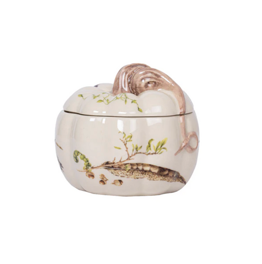 Forest Walk Pumpkin Lidded Soup Bowl - Juliska