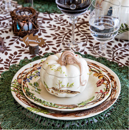 Forest Walk Pumpkin Lidded Soup Bowl - Juliska