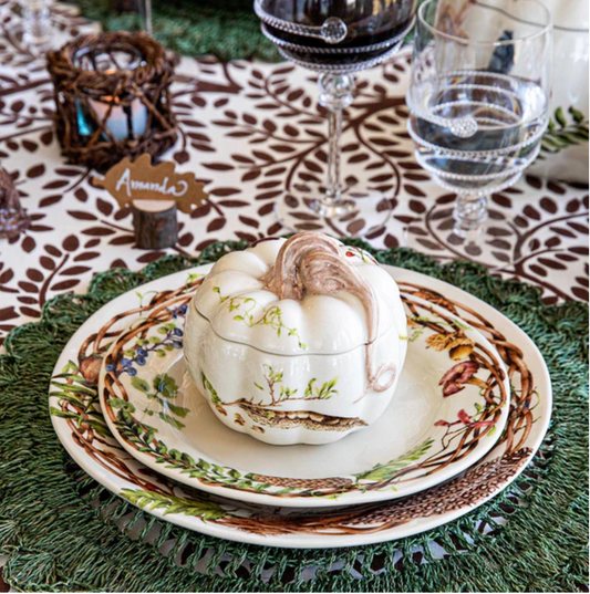 Forest Walk Pumpkin Lidded Soup Bowl - Juliska