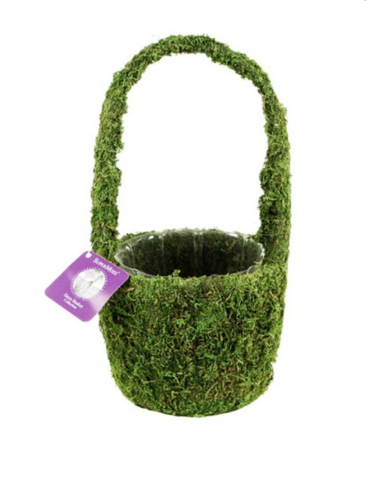 Vista Deco Moss Basket