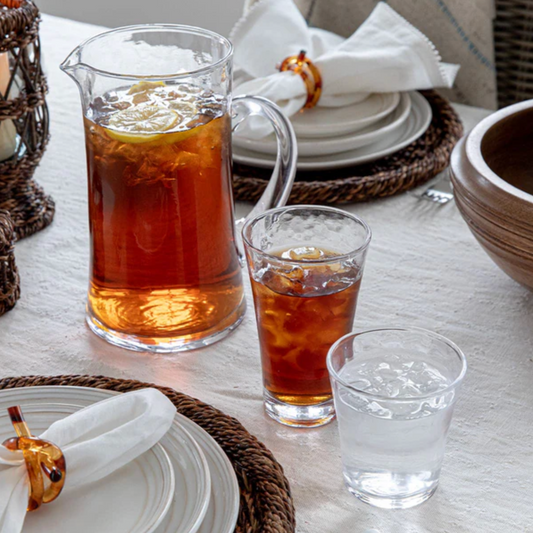 Puro Glass Pitcher, Juliska