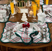 Load image into Gallery viewer, Merry Tartan Napkin - Set of 4