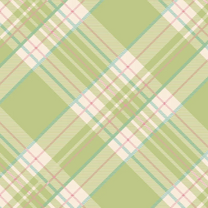 Bright Green Plaid Napkins