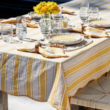 Load image into Gallery viewer, Cabana Stripe Tablecloth - Juliska